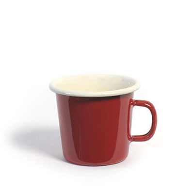 Conical mug one handle
