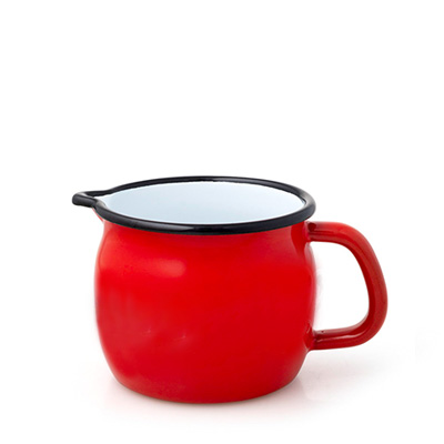 Bellied mug with vernier