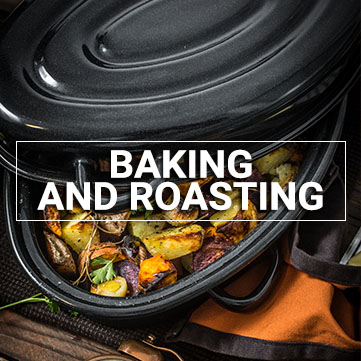 Backing and roasting