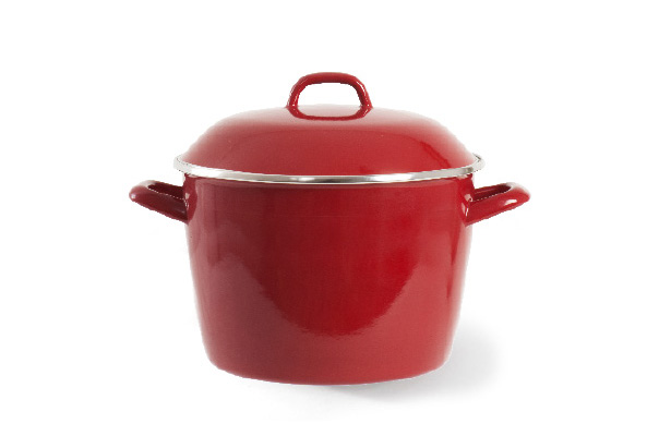 Pot with lid