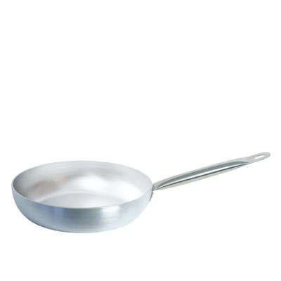 Frying pan without coating